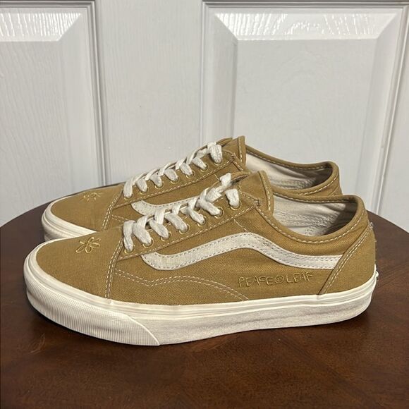 🔥 VANS Old Skool Eco Theory Skate Sneaker Shoes Men Sz 7 / Women 8.5 - PERFECT - Picture 4 of 13